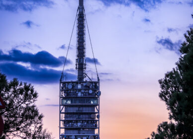 Torre de Collserolla desde el Tibidabo