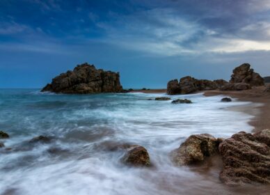 Cala Roca Grossa (Calella, Barcelona)
