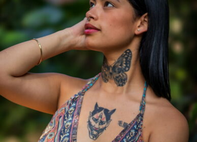 Shooting con Angie en el Umbracle