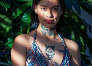 Shooting con Angie en el Umbracle