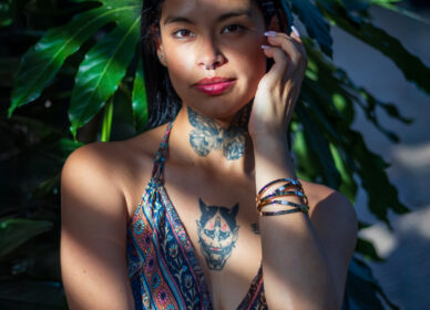 Shooting con Angie en el Umbracle