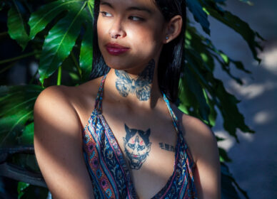 Shooting con Angie en el Umbracle