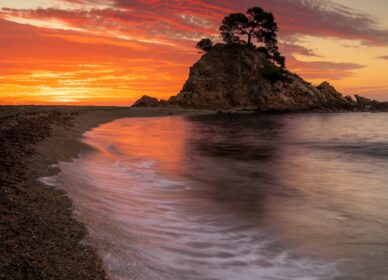 Amanecer Cala Cap Roig, Sant Antoni de Calonge (Girona)