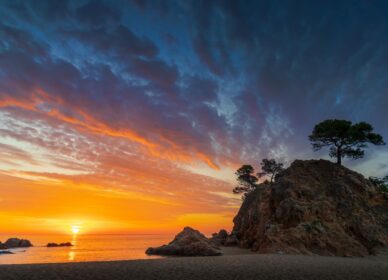 Amanecer Cala Cap Roig, Sant Antoni de Calonge (Girona)