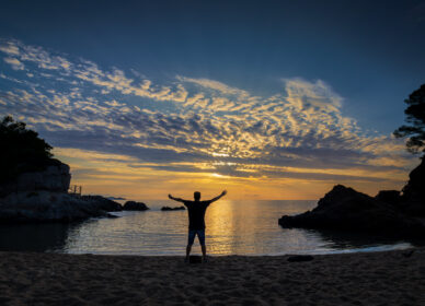 Amanecer Cala Cap Roig, Sant Antoni de Calonge (Girona)