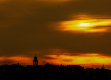 Atardecer Monestir de Sant Cugat