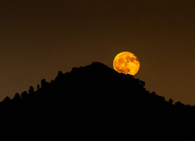 Luna llena de Junio (luna de fresa)