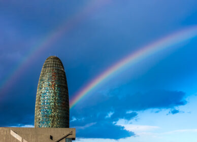 Torre Glories: arcoiris y alguna más …