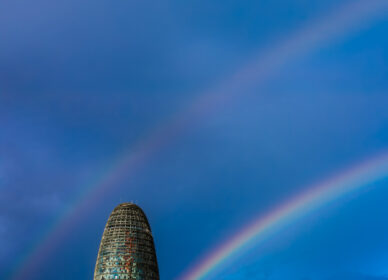 Torre Glories: arcoiris y alguna más …