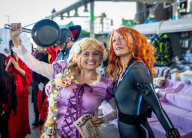 Concurso Cosplay en El Mercat del Encants Barcelona