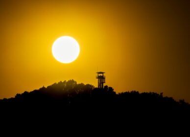 Atardecer Torre de Vigilancia Puig de la Guardia (Collserola)