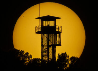 Atardecer Torre de Vigilancia Puig de la Guardia (Collserola)
