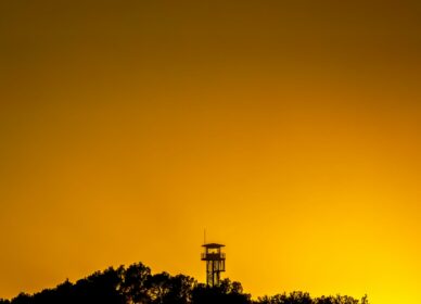 Atardecer Torre de Vigilancia Puig de la Guardia (Collserola)