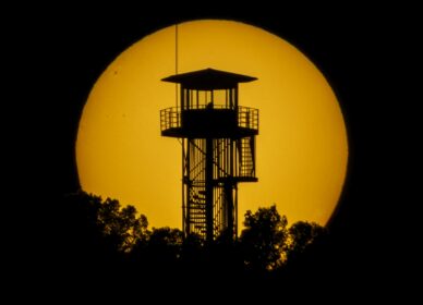 Atardecer Torre de Vigilancia Puig de la Guardia (Collserola)