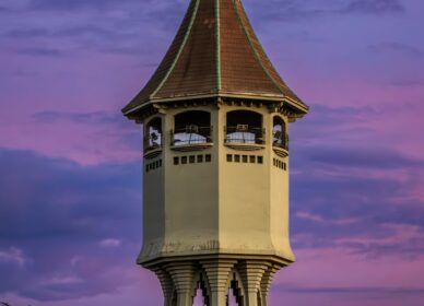 Atardecer Torre de les Aigues (Sabadell)